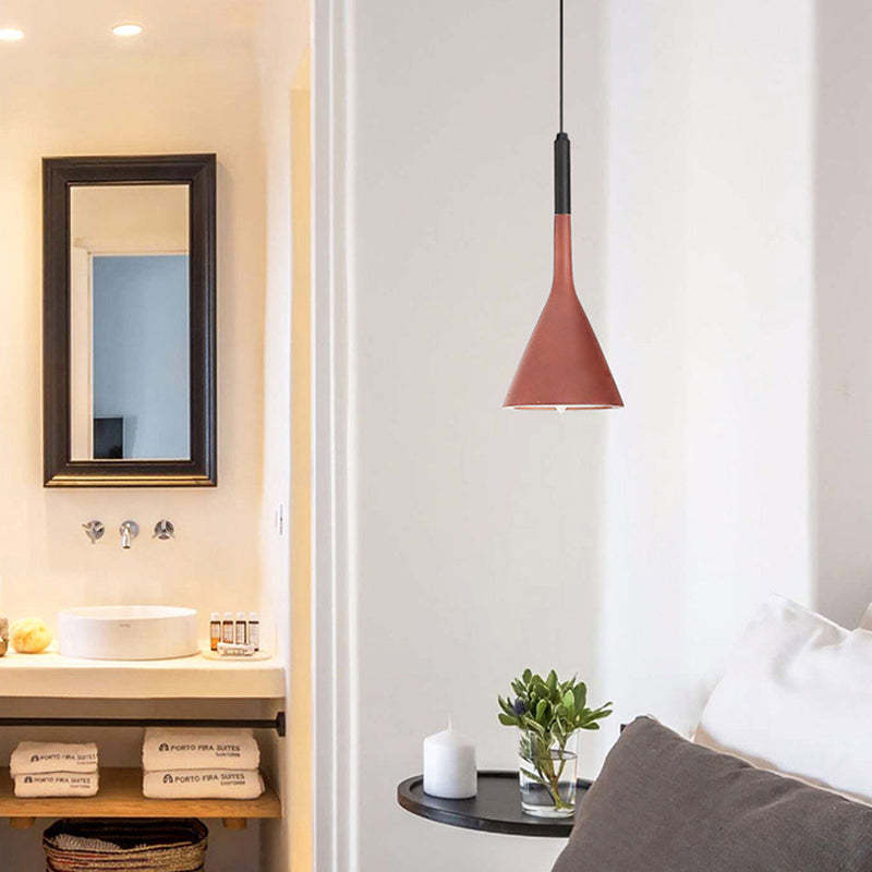 TriLux Moderne Driehoek Hanglampen - Zwart, Wit en Geel Designlampen voor Woonkamer en Eettafel