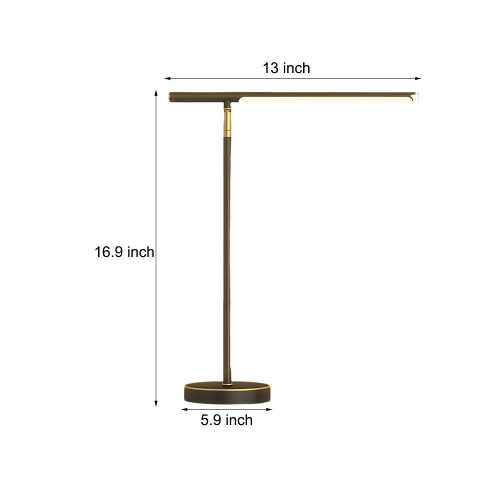 BrassLine - Verstelbare Messing LED Bureaulamp | Moderne en Flexibele Verlichting voor Werkruimtes