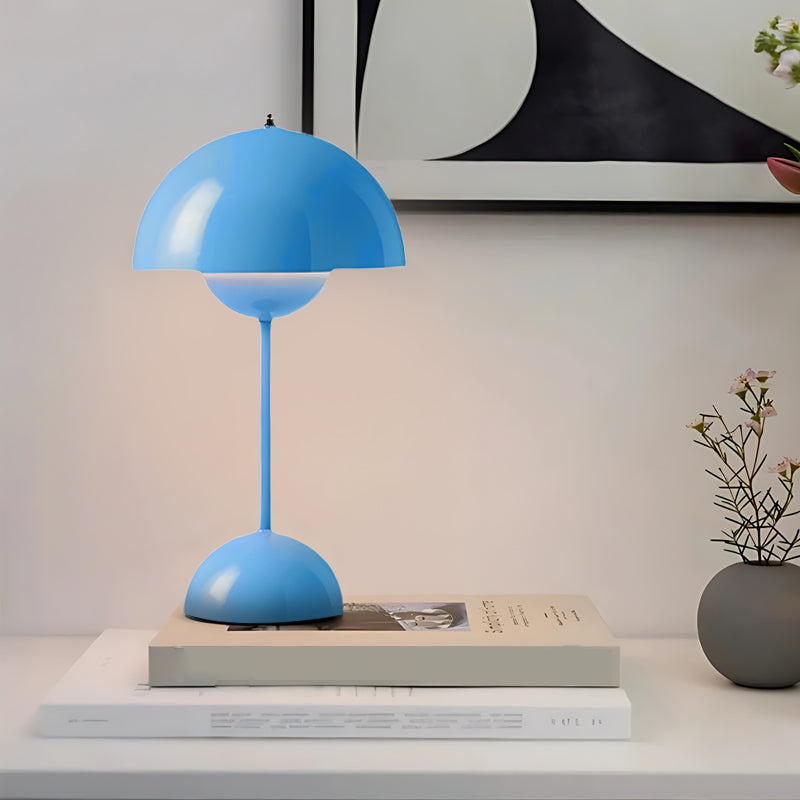 BloomGlow - Oplaadbare Draagbare Bloempot Tafellamp met Aanraakdimmer voor Nachtkastje | Stijlvolle Verlichting voor Thuis