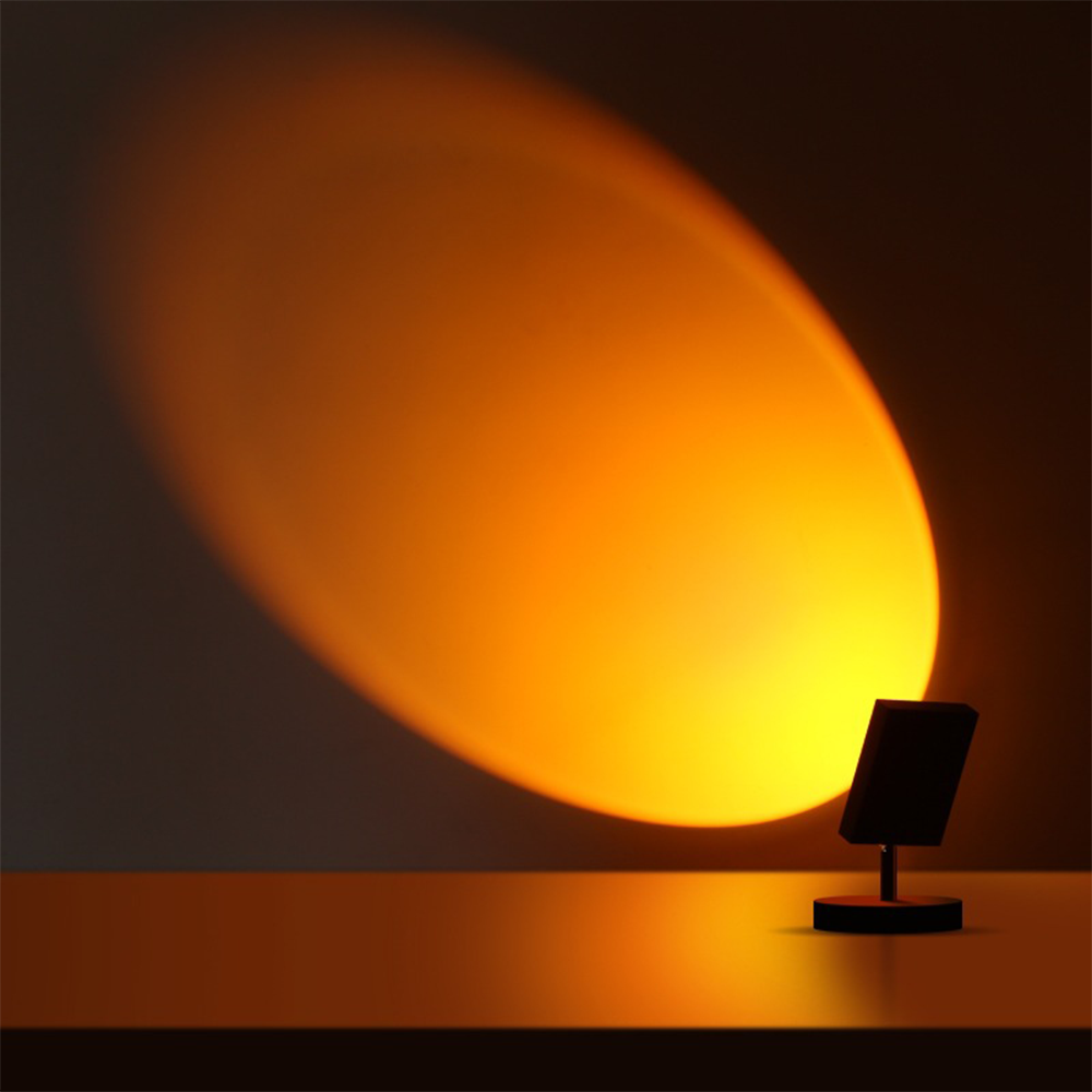 BrightGlow - Retro Zonsondergang Tafellamp | Sfeervolle Verlichting voor Elke Kamer
