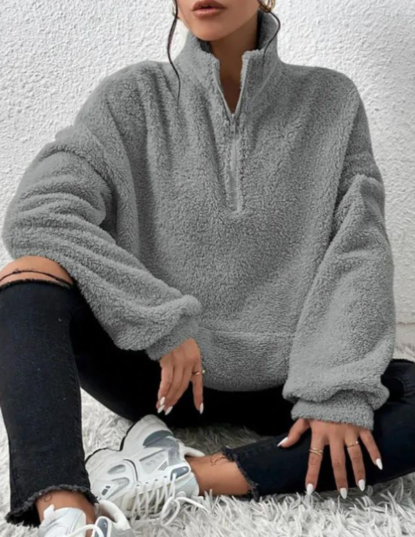 VerdaSoft - Zachte Fleece Trui voor Dames