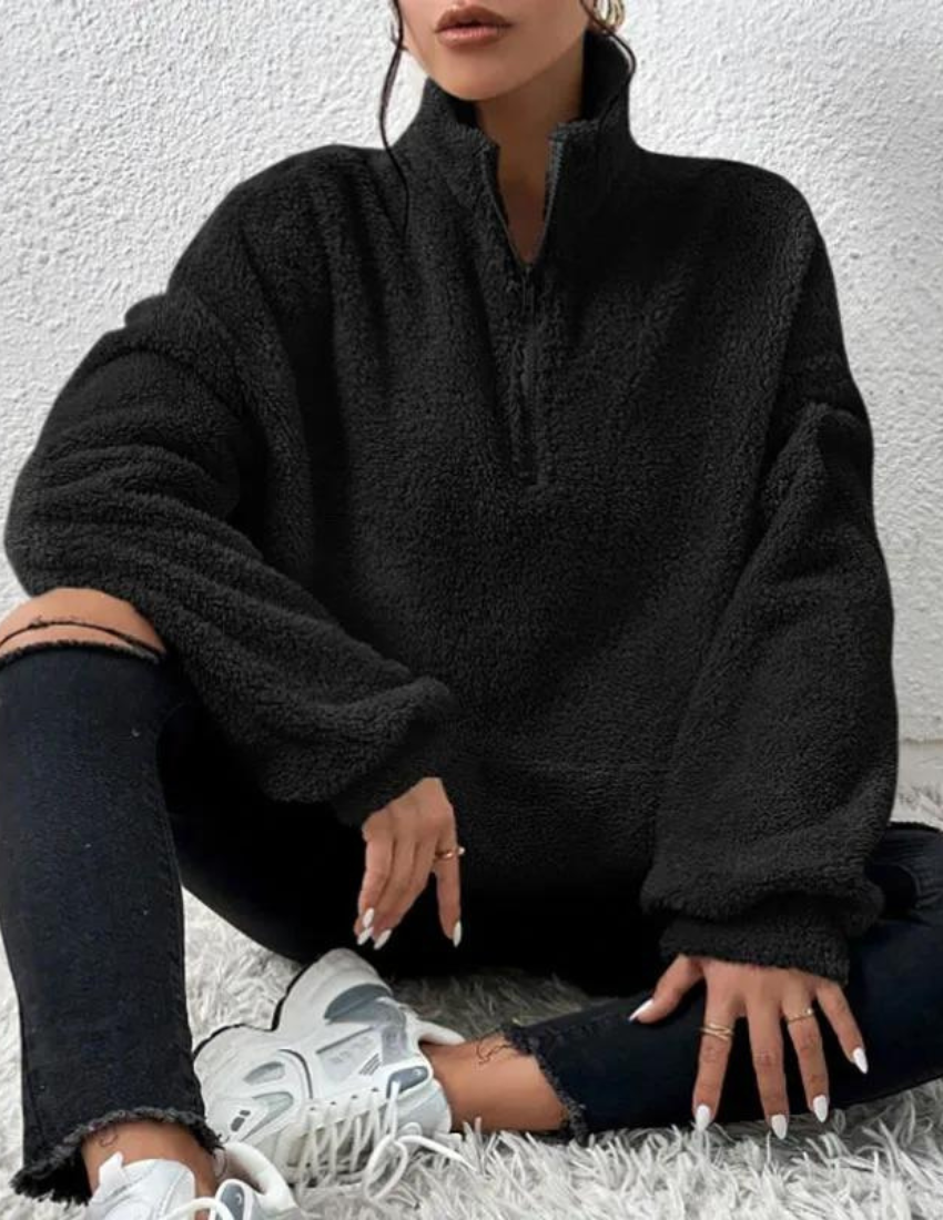 VerdaSoft - Zachte Fleece Trui voor Dames