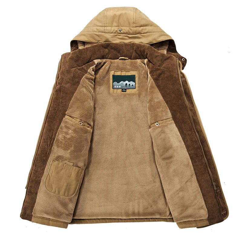 Alaric - Winterjack Met Meerdere Zakken | Warme en Functionele Winterjas voor Heren