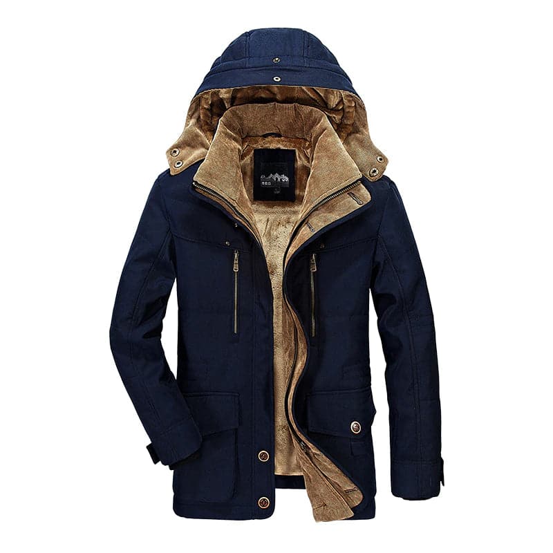 Alaric - Winterjack Met Meerdere Zakken | Warme en Functionele Winterjas voor Heren