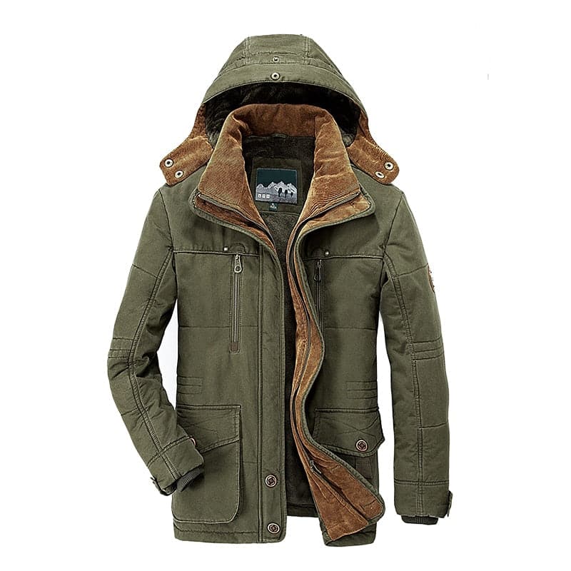 Alaric - Winterjack Met Meerdere Zakken | Warme en Functionele Winterjas voor Heren