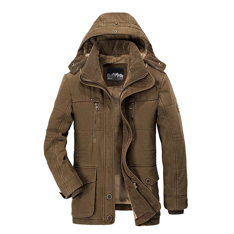 Alaric - Winterjack Met Meerdere Zakken | Warme en Functionele Winterjas voor Heren