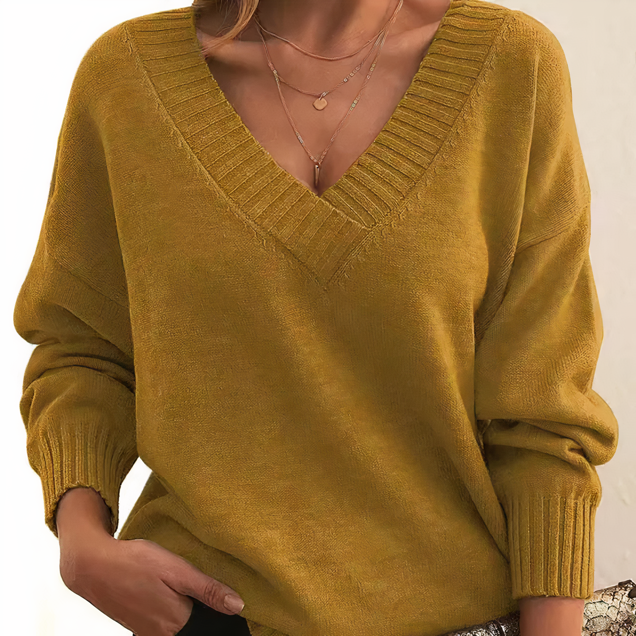 YsolaLuxe - Stijlvolle Kasjmier Dames Trui - Warm en Elegant