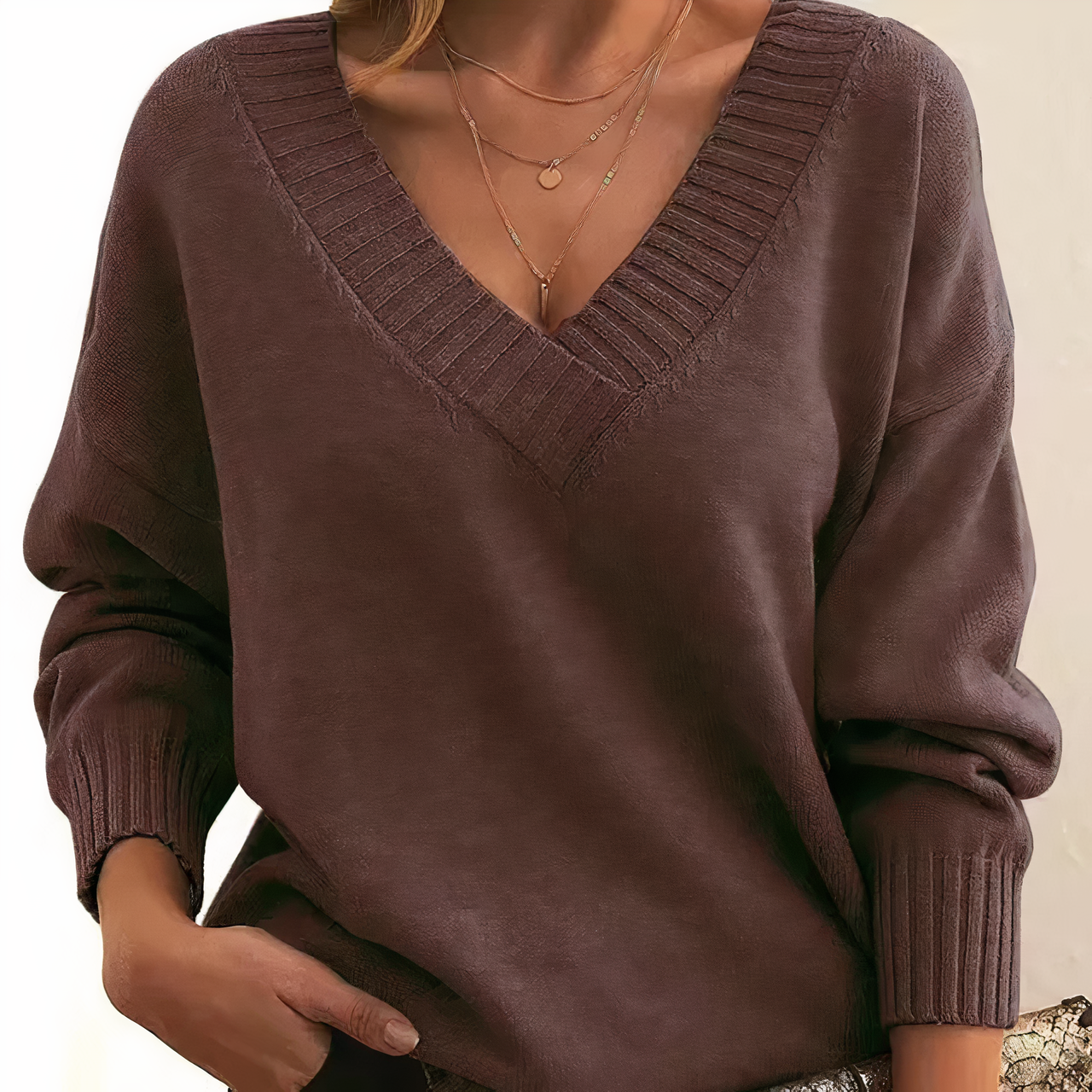 YsolaLuxe - Stijlvolle Kasjmier Dames Trui - Warm en Elegant