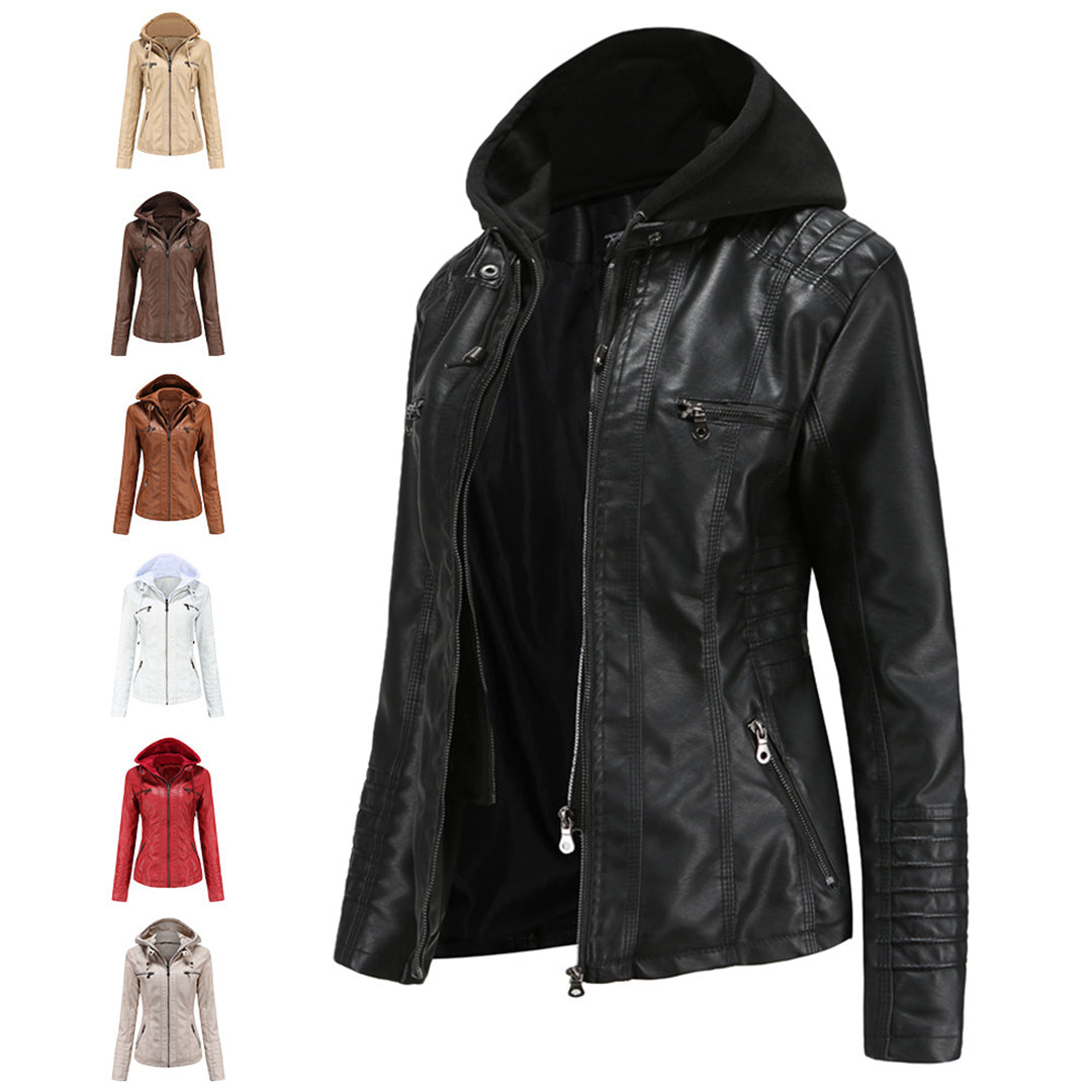 Stijlvolle Leren Jas voor Dames | Comfort en Tijdloze Elegantie