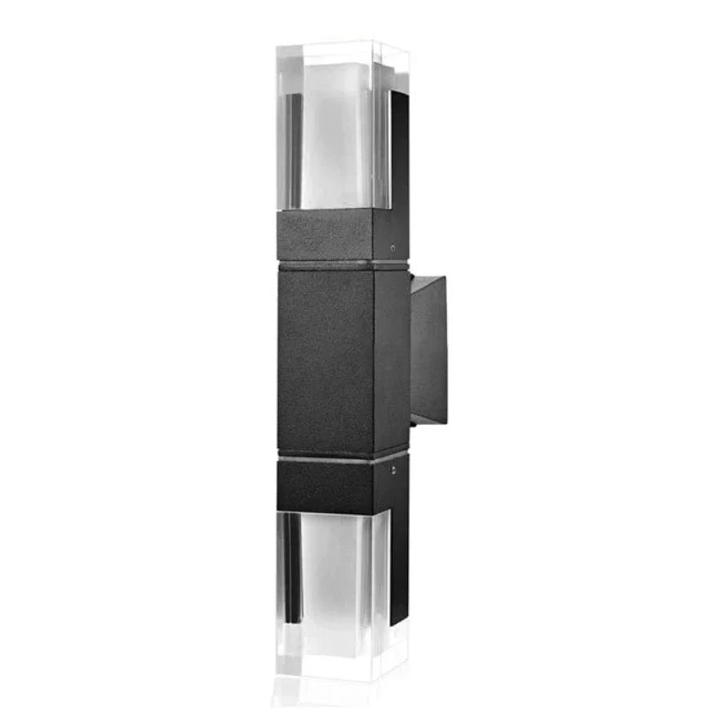 CityBright - Strakke LED Wandlamp van Aluminium en Acryl voor Moderne Buitenruimtes