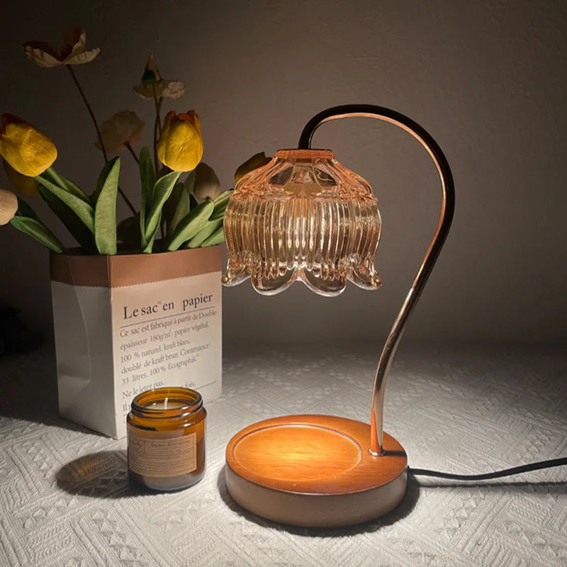 VintageGlo - Retro Nachtlampje met Klassiek Ontwerp