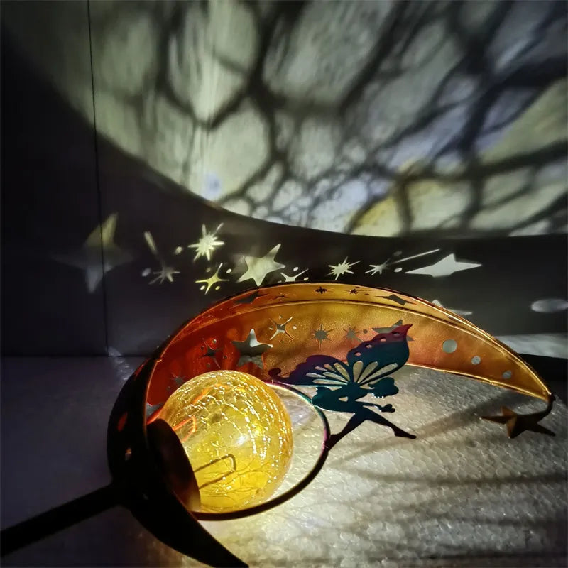 WonderCrawl - Solar Kruipende Tuinlamp voor Sfeervolle Verlichting