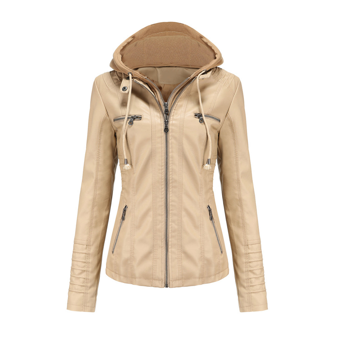 Stijlvolle Leren Jas voor Dames | Comfort en Tijdloze Elegantie
