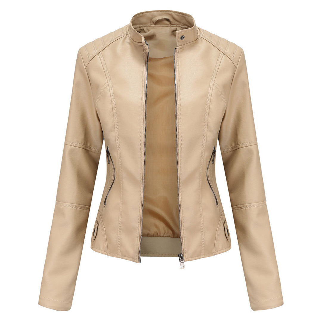 Tijdloze Dames Lederjacke - Elegant en Duurzaam