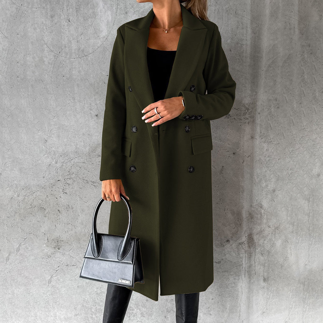 Sofia Luxe Comfort Mantel | Stijlvolle en Warme Damesjas voor de Winter