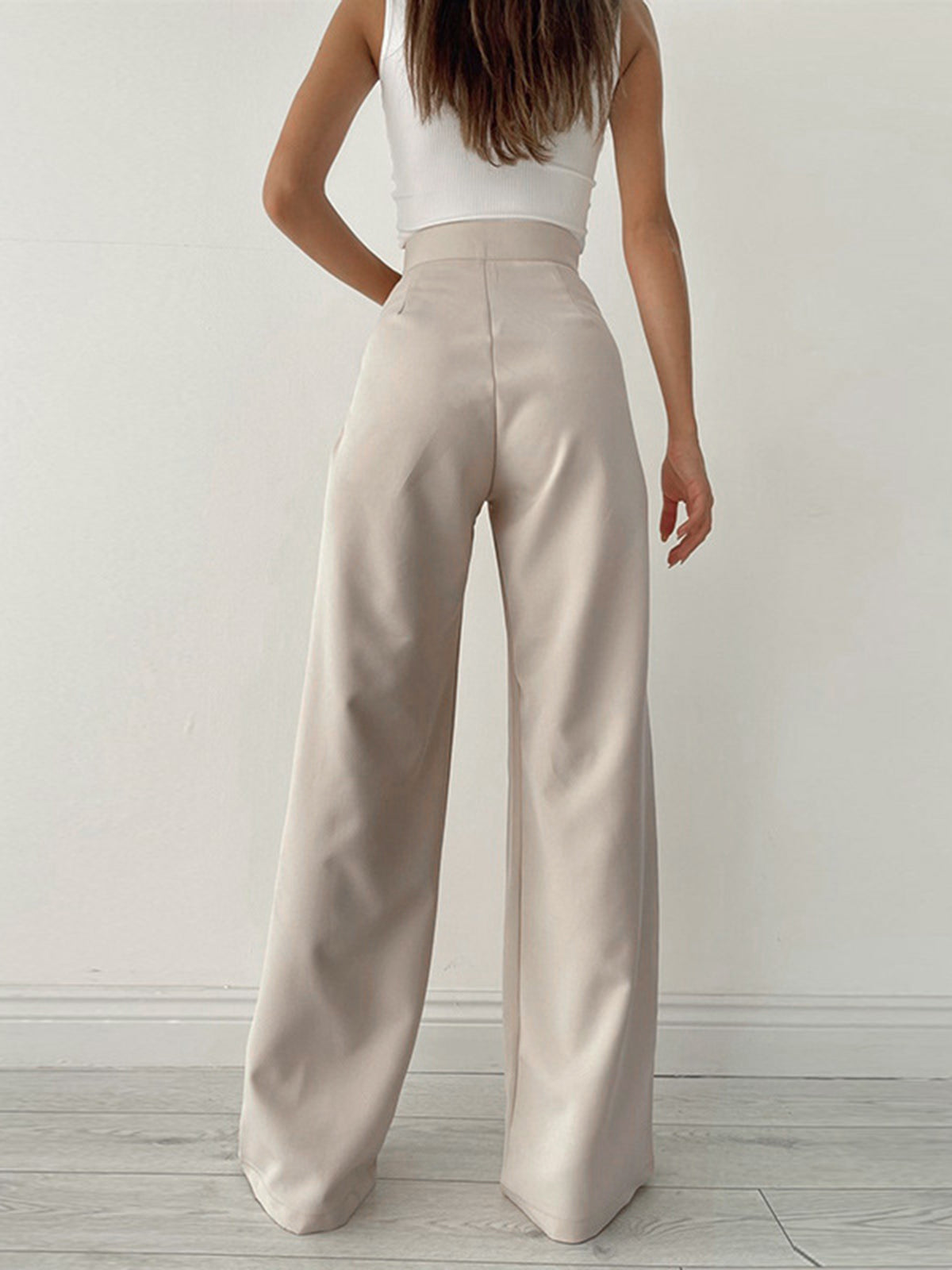 Eleganza Palazzo Broek | Hoge Taille Palazzo Broek voor Een Chic en Comfortabele Look