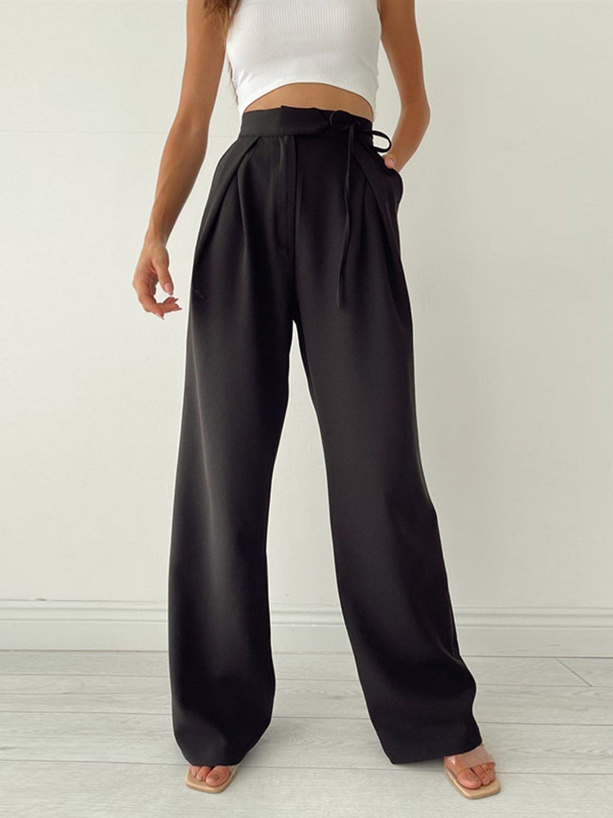 Eleganza Palazzo Broek | Hoge Taille Palazzo Broek voor Een Chic en Comfortabele Look
