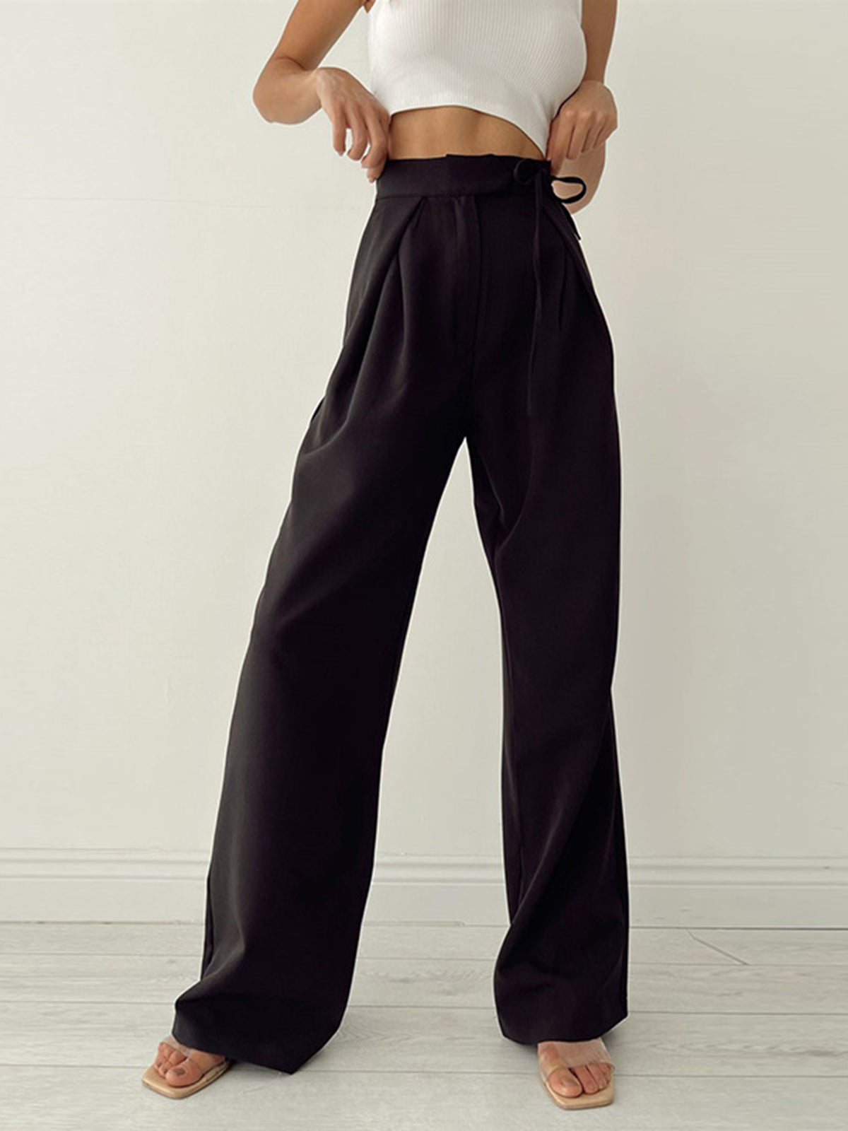 Eleganza Palazzo Broek | Hoge Taille Palazzo Broek voor Een Chic en Comfortabele Look
