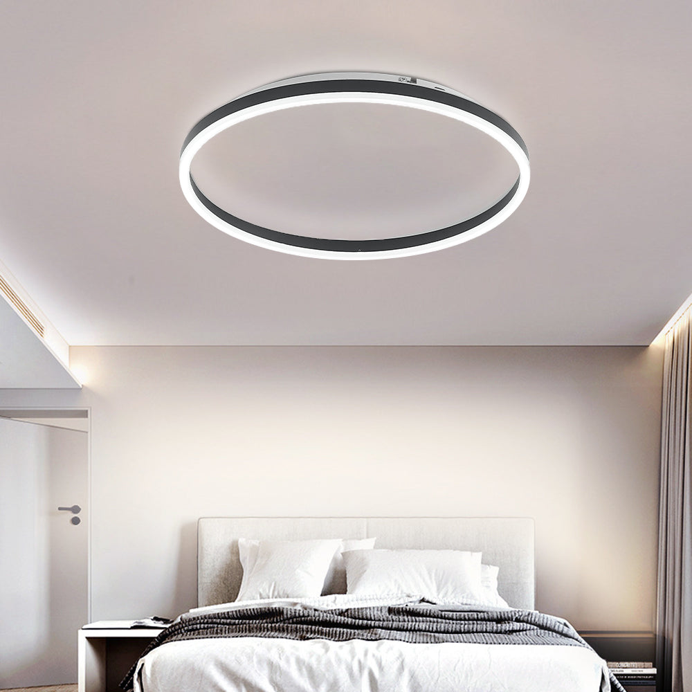 LumiSteel - Moderne LED Plafondlamp van Metaal voor Stijlvolle Verlichting