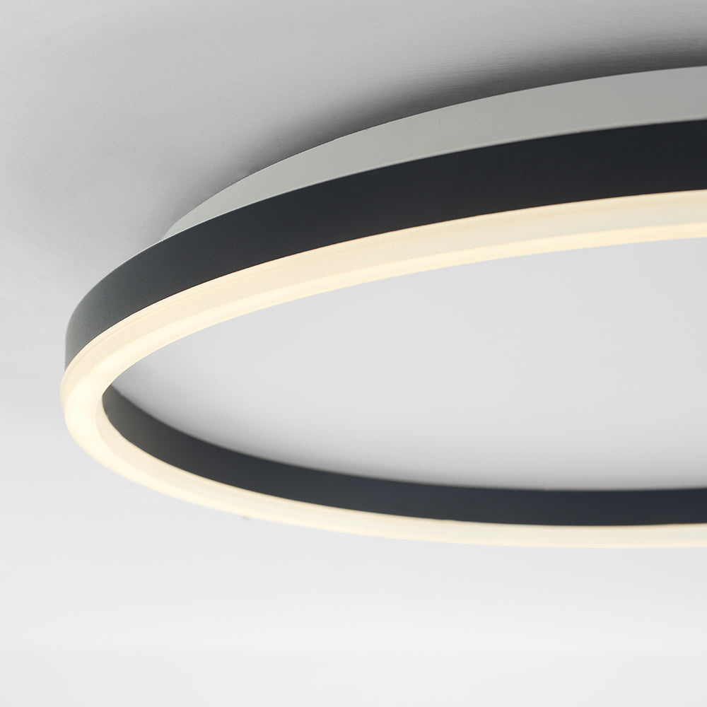 LumiSteel - Moderne LED Plafondlamp van Metaal voor Stijlvolle Verlichting