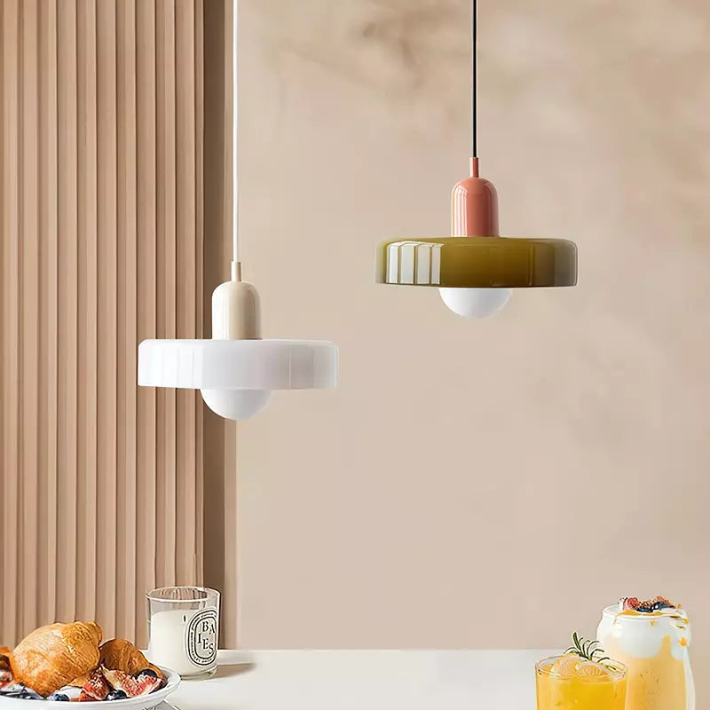 ModernGlass Plafondlamp - Scandinavische Hanglamp met Glasafwerking