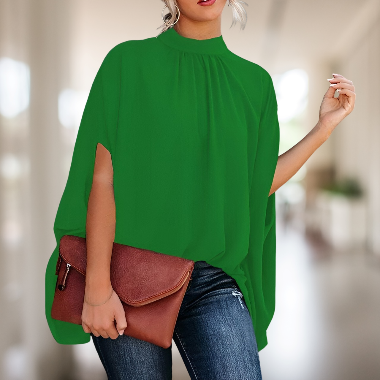 Zerina Flair Blouse voor Dames - Stijlvolle en Comfortabele Top met Elegante Pasvorm