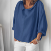 Marja Kaye - Blouse met Omgeslagen Kraag voor Dames - Elegant en Stijlvol