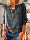 Vintage Zomerblouse voor Dames | Luchtige en Stijlvolle Blouse voor Warme Dagen