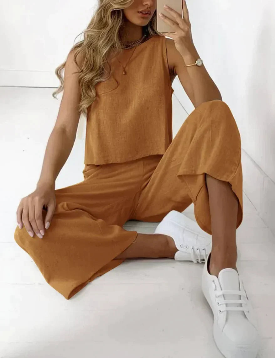 Amelie - Elegant Tweedelig Set voor Dames | Stijlvol en Comfortabel Pak
