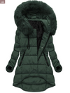 Leona – Gewatteerde Jas met Warm Pluche Voering voor Dames