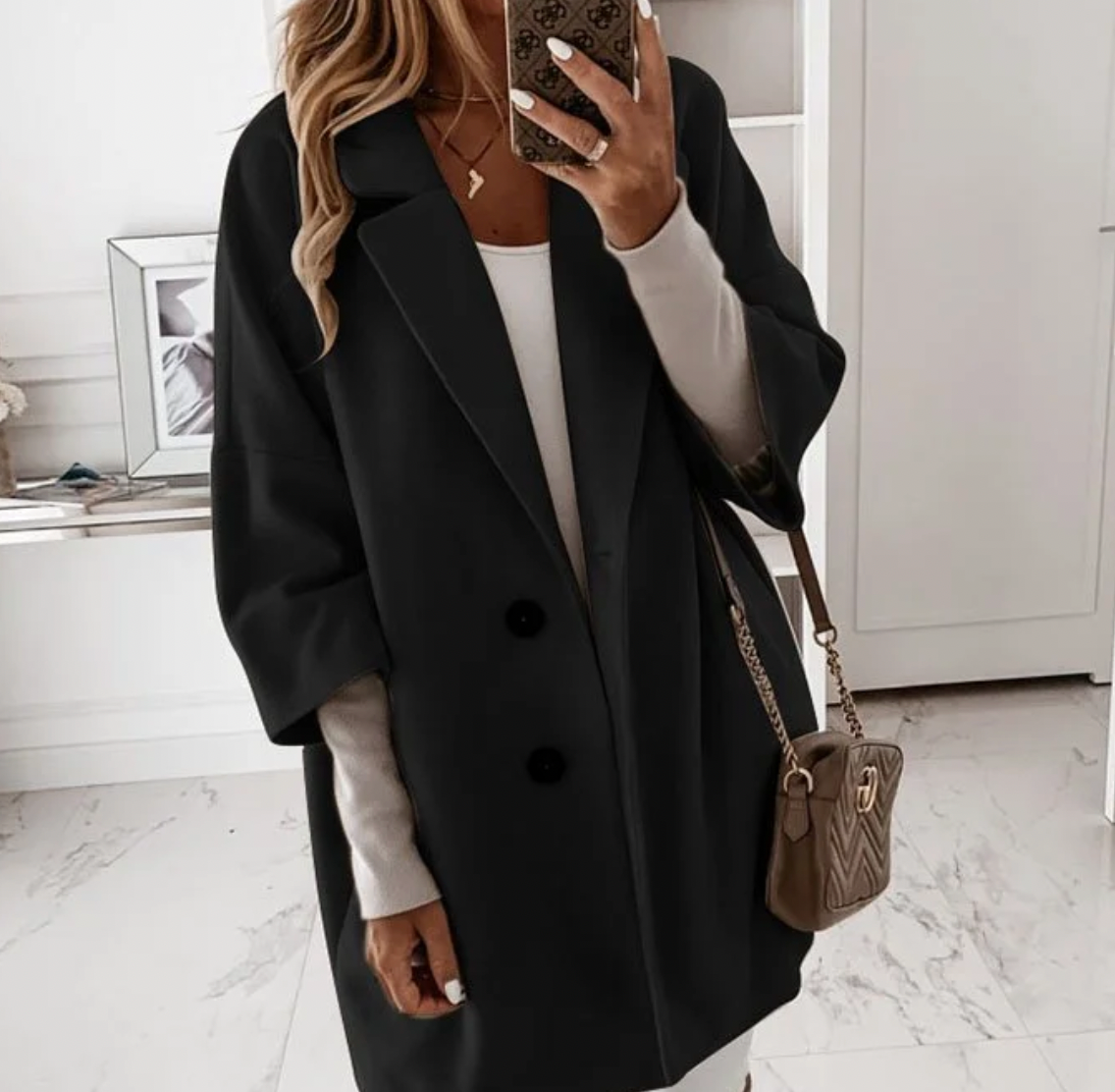 Livia – Stijlvolle Jas voor de Herfst | Trendy en Comfortabel