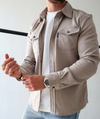 Herfstshirt met Stijlvolle Pasvorm | Casual Overhemd voor Heren