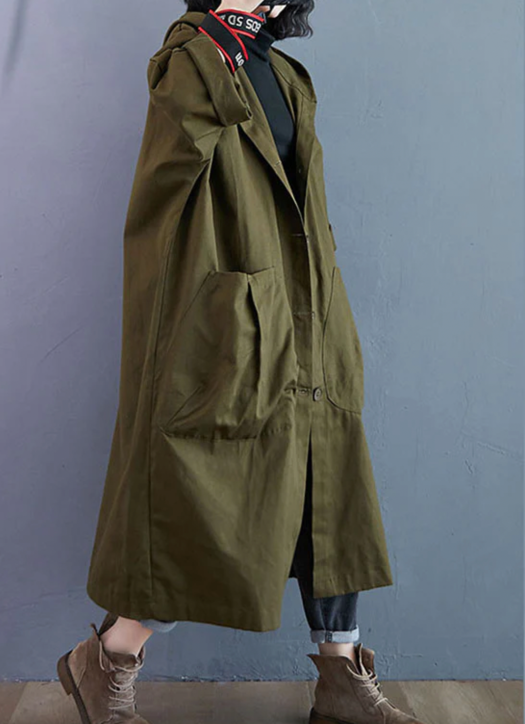 Mila – Warme Lange Jas voor de Herfst- en Wintermaanden