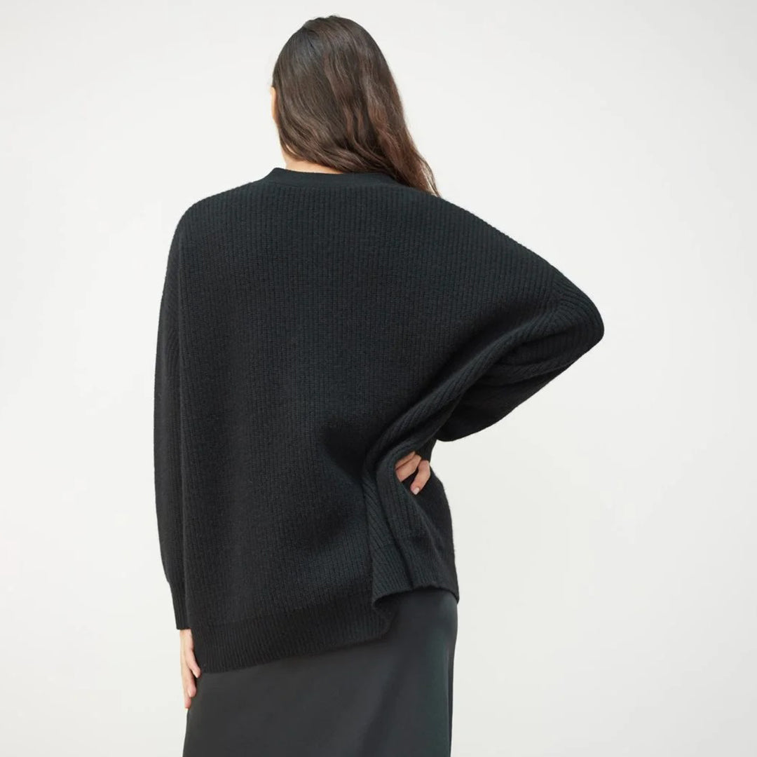 Lia - Oversized Kasjmier Cardigan voor Dames met Luxueus Comfort