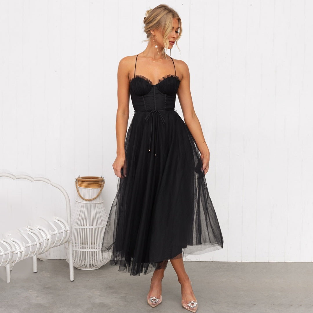 Francesca - Elegant Midi Jurk voor Dames - Stijlvolle en Tijdloze Kleding