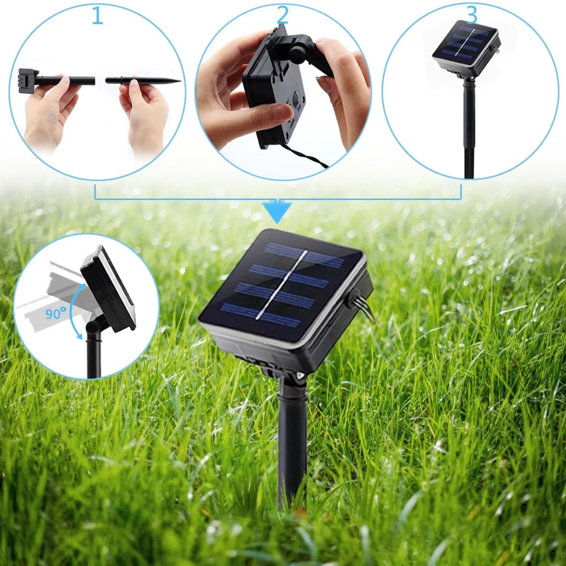SunRayCables - Solar Kabelverlichting voor Buiten