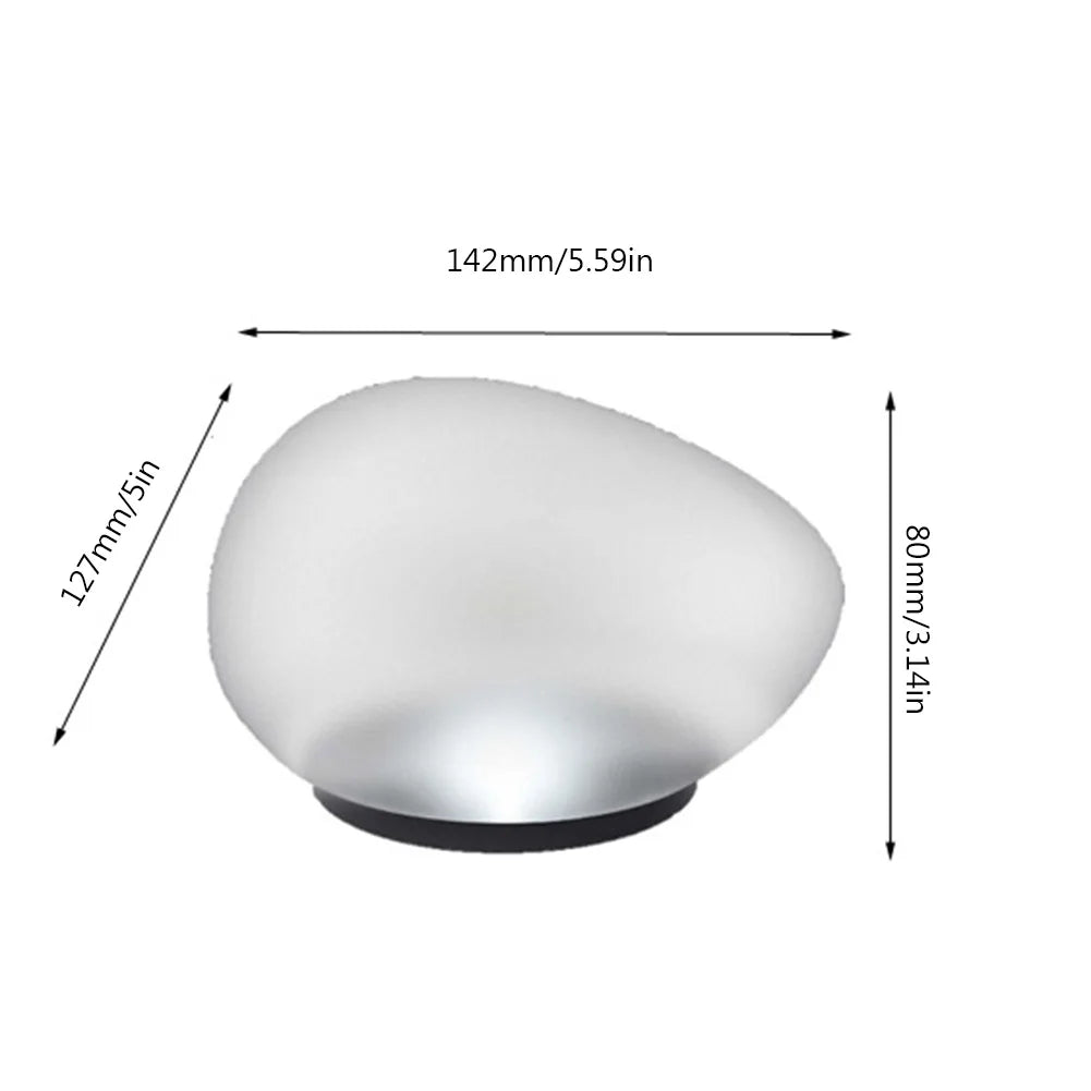 SunStone - Zonne-energie Kiezelsteenlamp