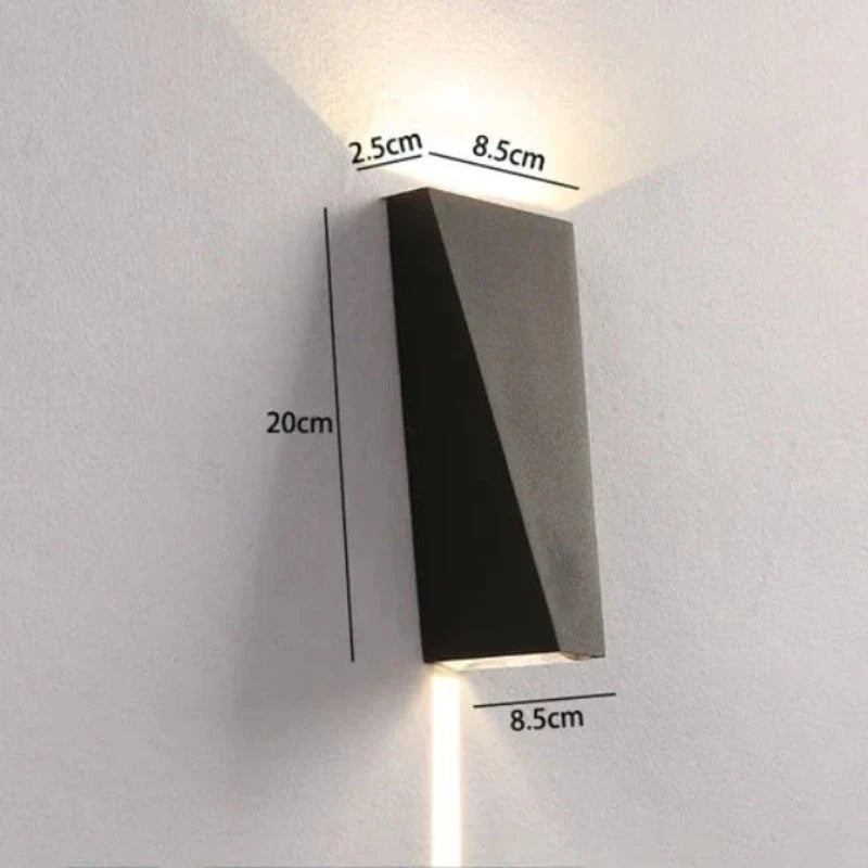 LumaWall - Moderne LED Buiten Wandverlichting voor Stijlvolle Buitenruimtes
