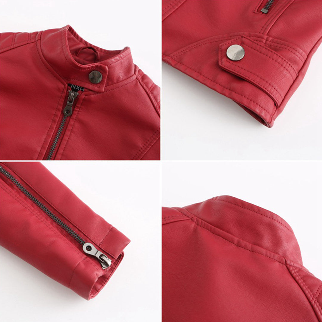 Tijdloze Dames Lederjacke - Elegant en Duurzaam