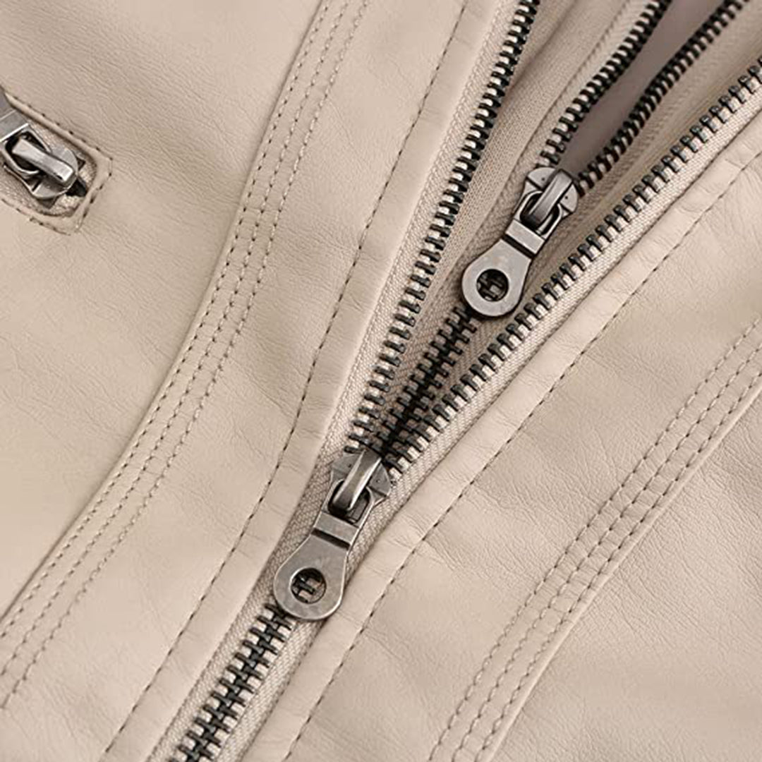 Stijlvolle Leren Jas voor Dames | Comfort en Tijdloze Elegantie