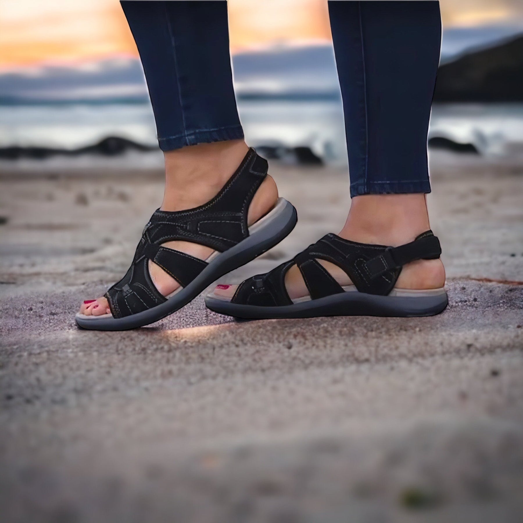 ComfortFlat - Orthopedische Sandalen voor Dames | Comfortabele en Stijlvolle Zomerschoenen
