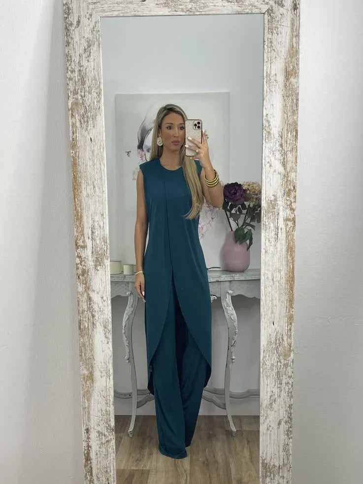Marlina - Klassieke Drie-delige Comfort Set voor Dames | Elegante en Comfortabele Outfit