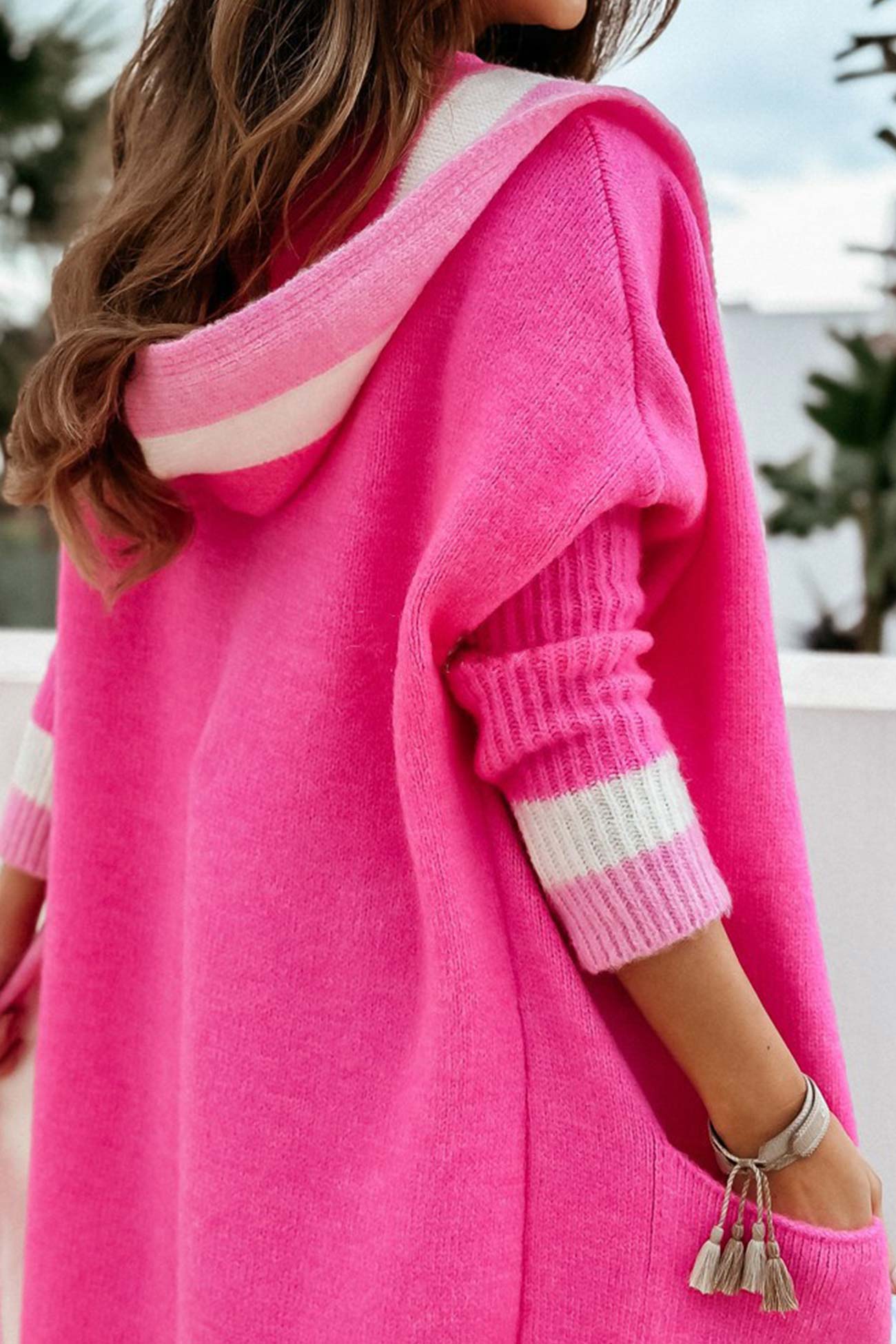 Elegante Herfst Kapuzen-Cardigan voor Dames - Comfort en Stijl