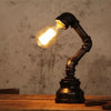 AquaGlow - Originele Metalen Lamp met Waterstroom Verlichting