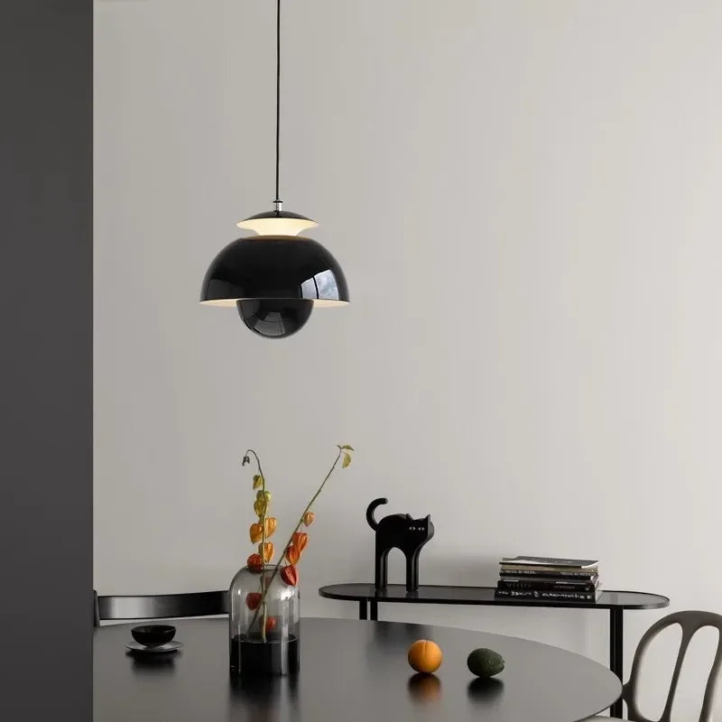 ScandiOrb Moderne LED Hanglamp - Minimalistisch Design voor Woonkamer en Eetkamer