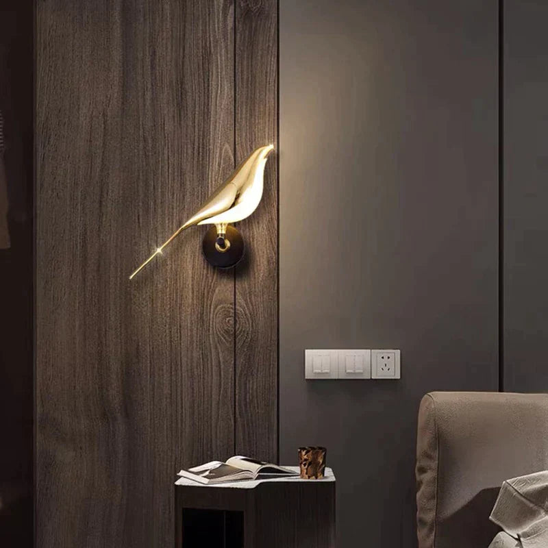 LumiVogel - Moderne wandlamp in de vorm van vogels