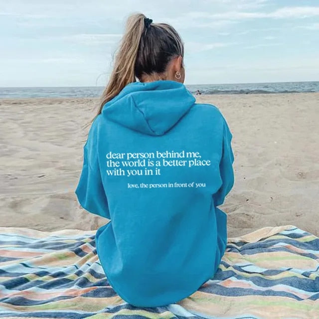 Green Future - Inspirerende Sweater met Capuchon