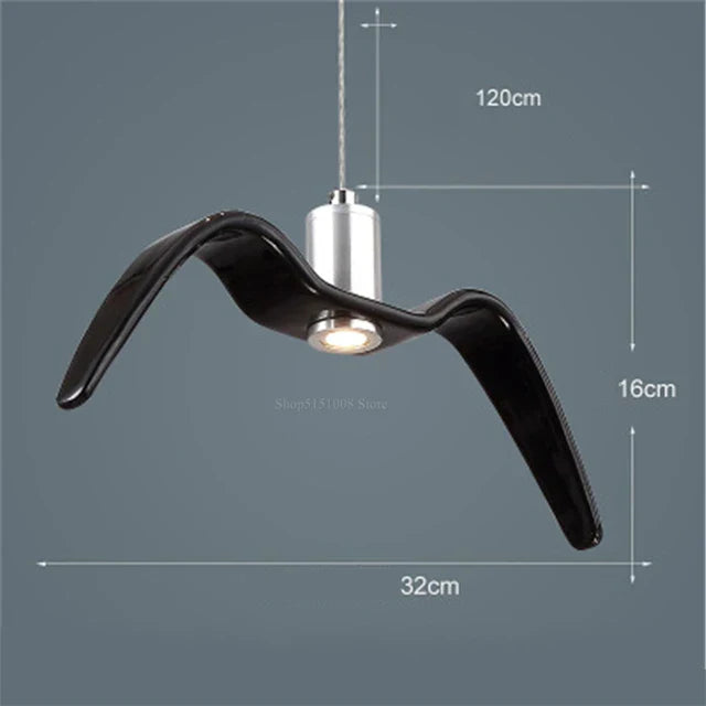 AviaryGlow Design Vogellamp - Unieke Hanglamp met Artistiek Ontwerp voor Woon- en Slaapkamer