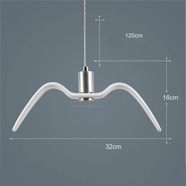 AviaryGlow Design Vogellamp - Unieke Hanglamp met Artistiek Ontwerp voor Woon- en Slaapkamer