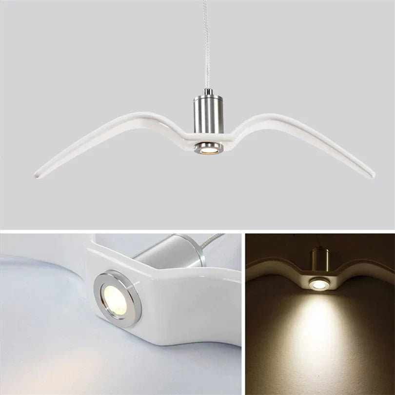 AviaryGlow Design Vogellamp - Unieke Hanglamp met Artistiek Ontwerp voor Woon- en Slaapkamer